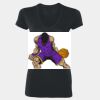 Ladies’  4.5 oz. SoftStyle Junior Fit V-Neck T-Shirt Thumbnail