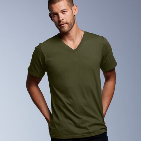 Adult Lightweight V-Neck Tee Thumbnail