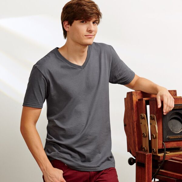 ® Softstyle® Adult V-Neck T-Shirt Thumbnail