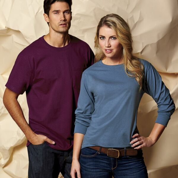 Fruit of the Loom Adult Heavy Cotton HD® T-Shirt with Pocket Thumbnail