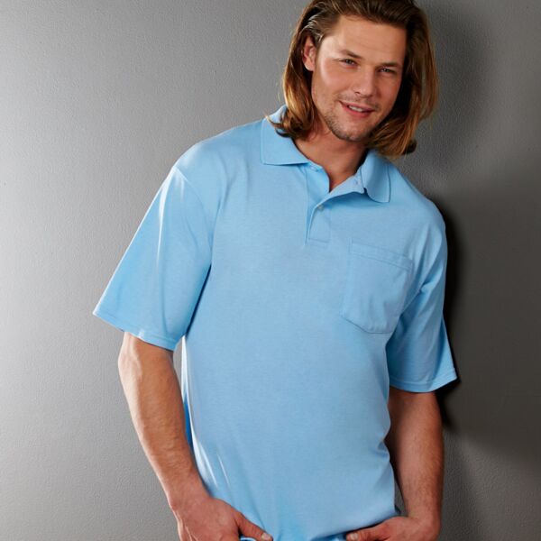 Adult SpotShield™ Jersey Pocket Polo Thumbnail