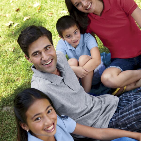 ® DryBlend® Adult Piqué Polo Thumbnail