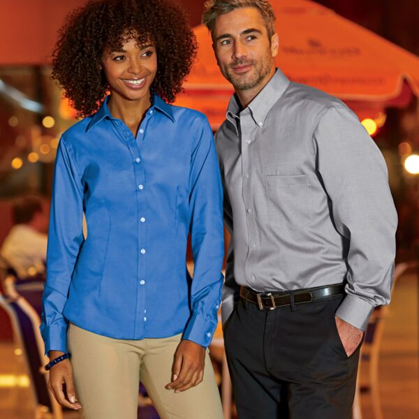 Men's Long-Sleeve Non-Iron Pinpoint Thumbnail