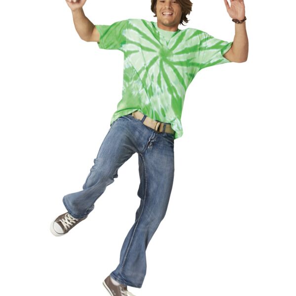 Dyenomite Adult Tonal Pinwheel Tee Thumbnail