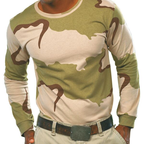 Code Five Adult Long-Sleeve Camo T-Shirt Thumbnail