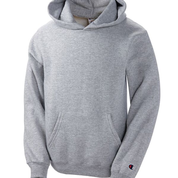 Youth Double Dry Eco&reg; Hooded Pullover Fleece Thumbnail
