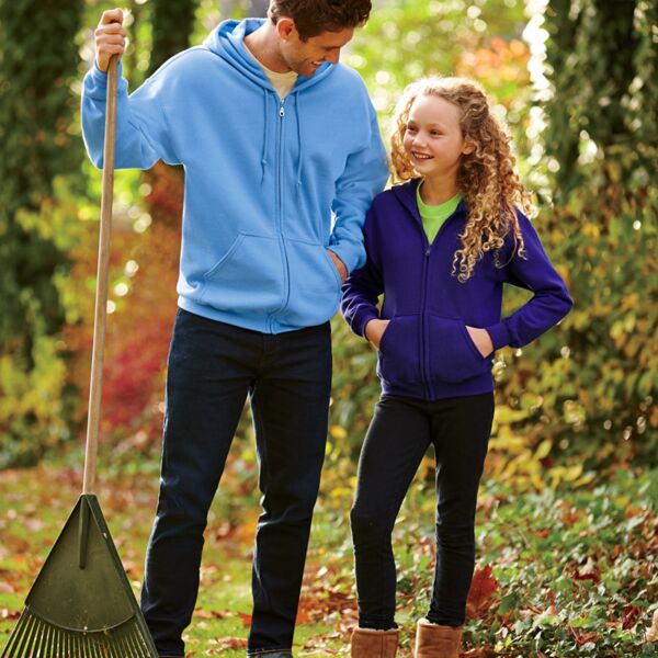 &reg; Heavy Blend&trade; Youth Full-Zip Hooded Sweatshirt Thumbnail