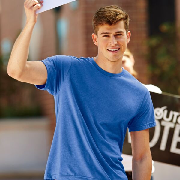 Adult Heather Ring-Spun Jersey Tee Thumbnail