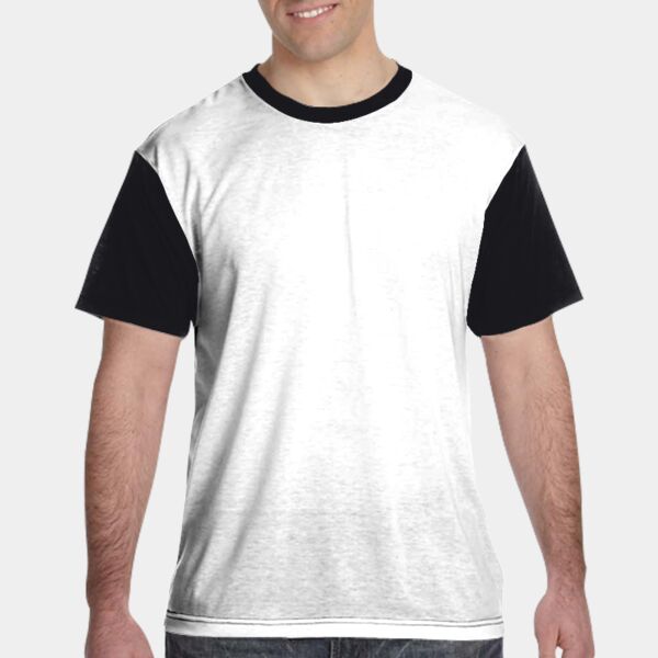 Adult Blackout Polyester Tee Thumbnail