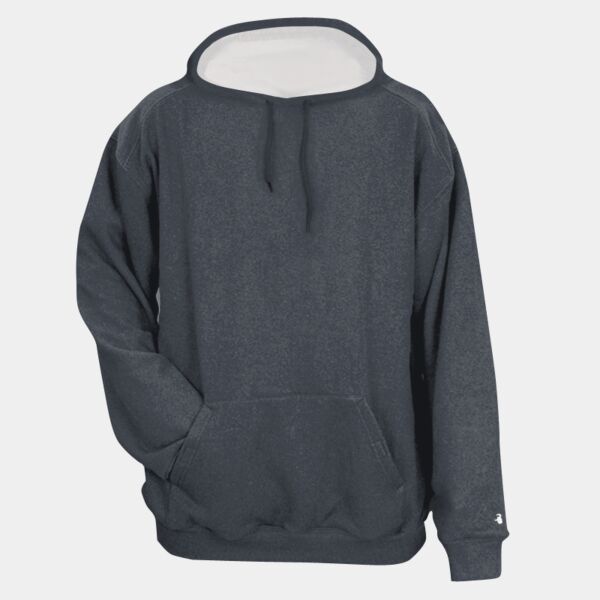 Adult Pro Heather Fleece Hooded Sweatshirt Thumbnail