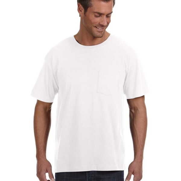 LA T Adult Fine Jersey Pocket T-Shirt Thumbnail
