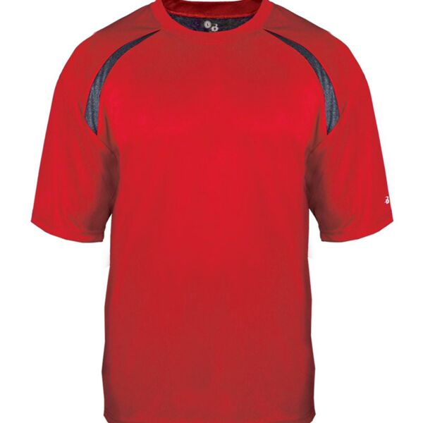 Youth Hype Performance Heather Panel Tee Thumbnail