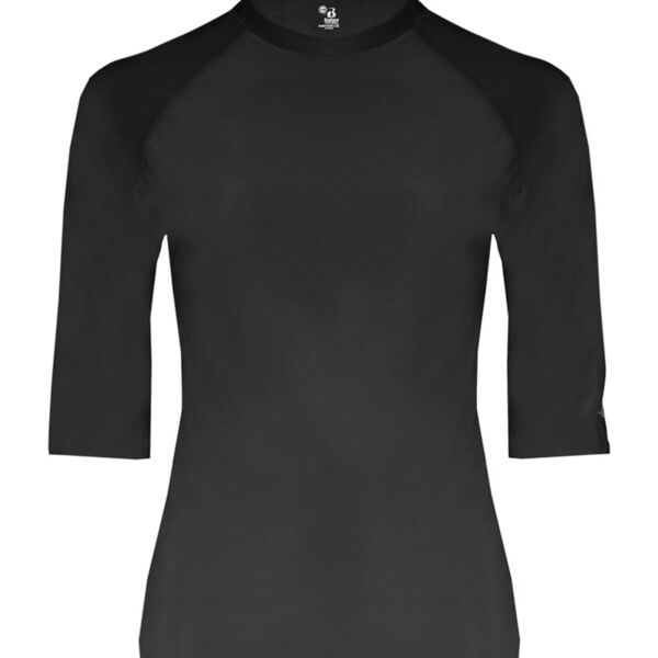 Adult Compression Half-Sleeve Crew Thumbnail