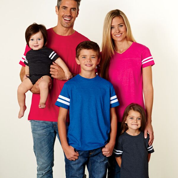 Toddler Fine Jersey Football Tee Thumbnail