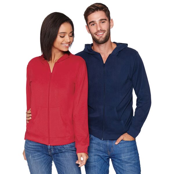 Next Level Unisex Sueded Full-Zip Hoody Thumbnail