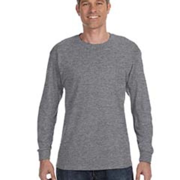 5.3 oz. Heavy Cotton Long-Sleeve T-Shirt Thumbnail