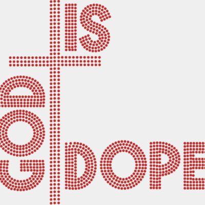 God Is Dope rhinestone shirt Thumbnail