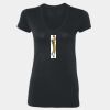 Ladies’  4.5 oz. SoftStyle Junior Fit V-Neck T-Shirt Thumbnail