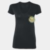 Ladies’  4.5 oz. SoftStyle Junior Fit V-Neck T-Shirt Thumbnail