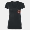 Ladies’  4.5 oz. SoftStyle Junior Fit V-Neck T-Shirt Thumbnail