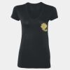 Ladies’  4.5 oz. SoftStyle Junior Fit V-Neck T-Shirt Thumbnail