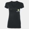 Ladies’  4.5 oz. SoftStyle Junior Fit V-Neck T-Shirt Thumbnail